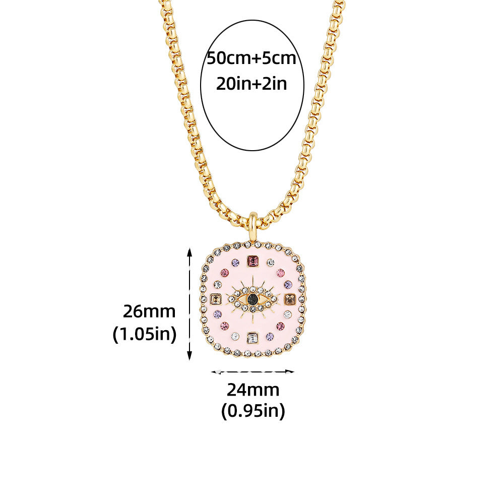 Ladybug Love Heart Simplicity Multicolor Necklace