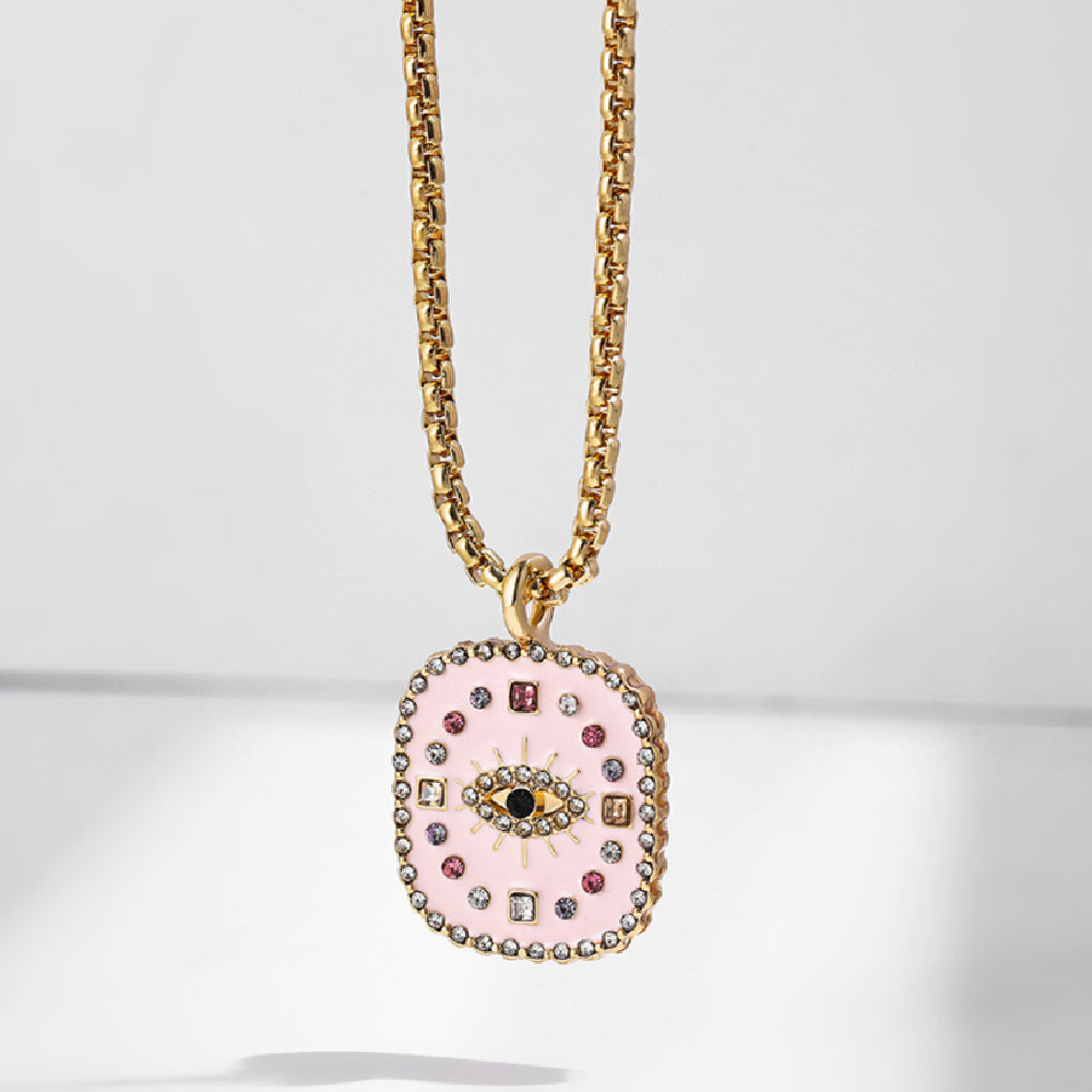 Ladybug Love Heart Simplicity Multicolor Necklace
